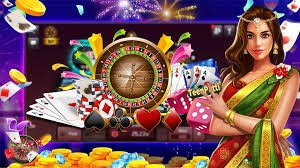 game demo live dealer studio showing Andar Bahar card layout with dealer and betting interface
